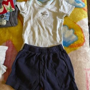 Baby set shirt and shorts